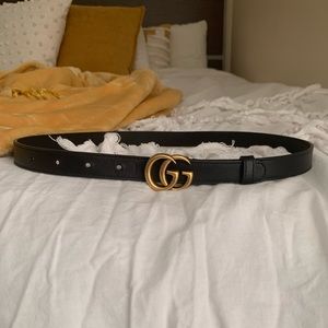 SOLD ON MERCARI Gucci GG Marmont Narrow Belt
